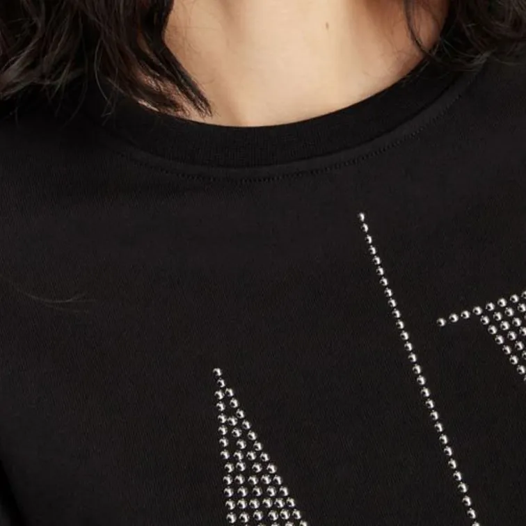 ARMANI EXCHANGE Studded logo Sweatshirt-5
