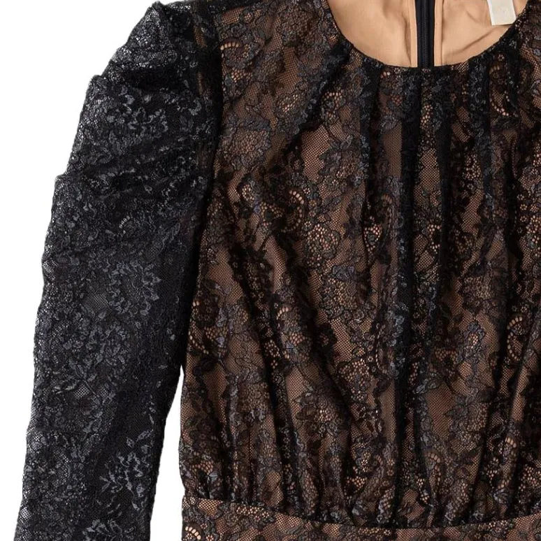 MICHAEL KORS Long Sleeved Dresses Women's Black-2