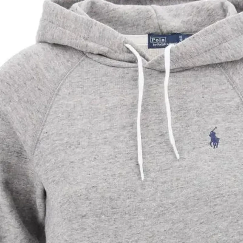 Polo Ralph Lauren Logo Embroidered Drawstring Hoodie-5