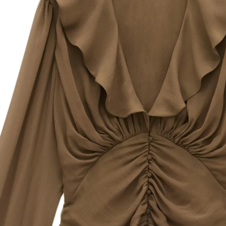 SAINT LAURENT Shirt Women's Umber-3