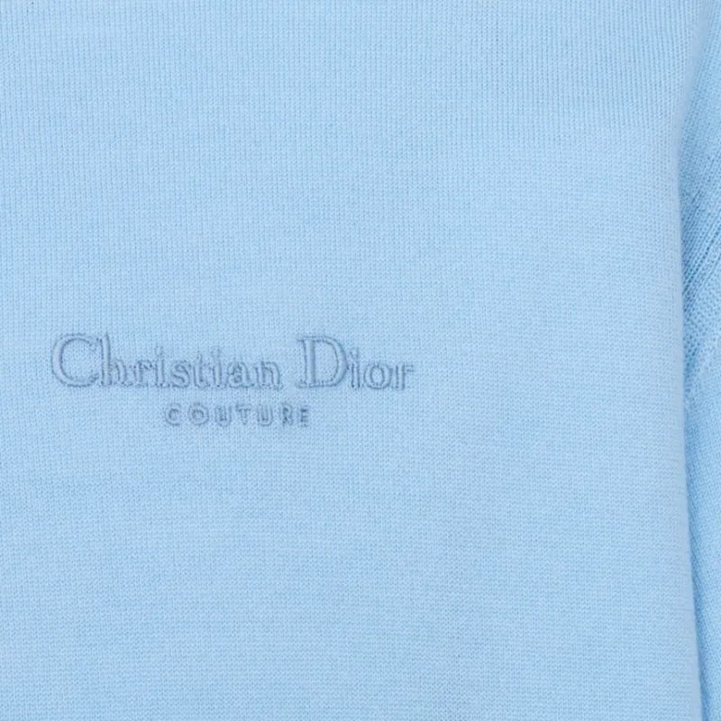 DIOR T Shirts Men Light Blue-4