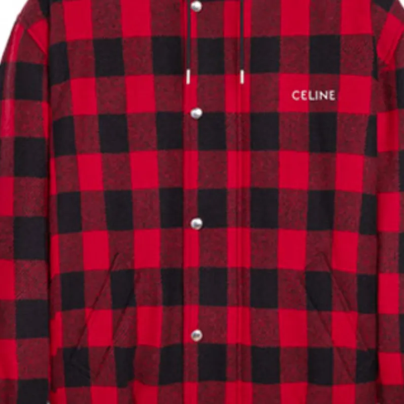 CELINE Jackets Men Red-5
