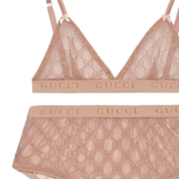 【関税&送料込み】Gucci Gg Tulle Coulottes GUCCI Gg Tulle Lingerie Set - POIZON