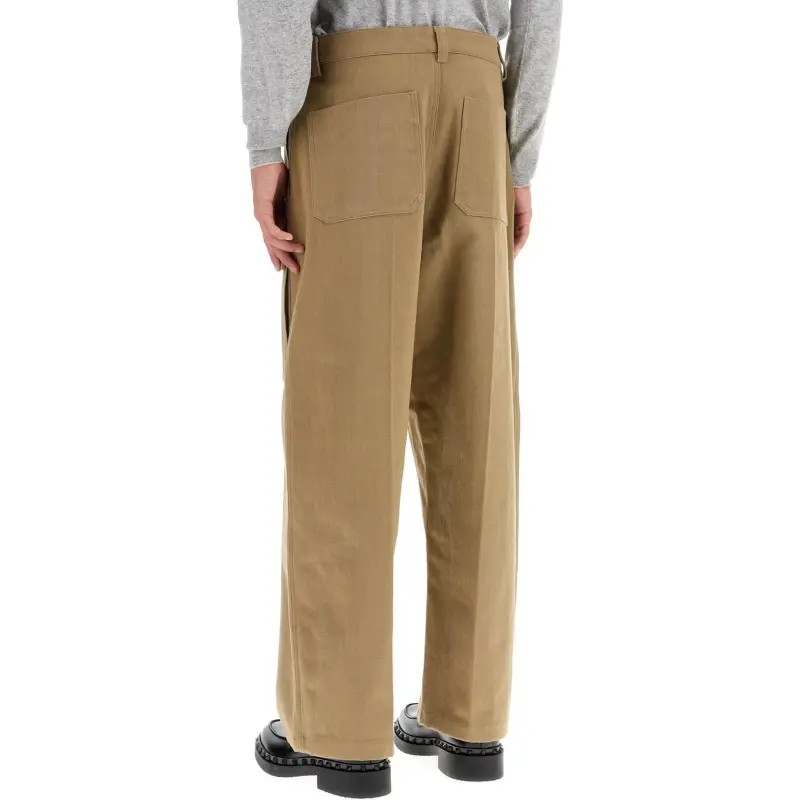 Valentino Wide Leg Cargo Trousers-2