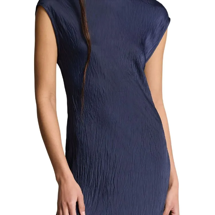 Polo Ralph Lauren Crinkled Satin Short sleeve Gown-1