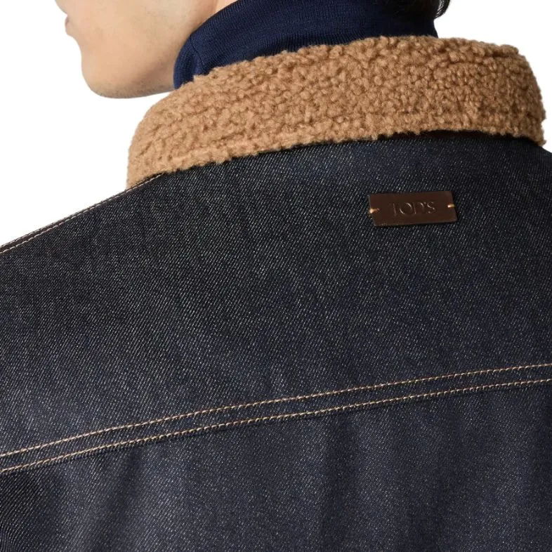 TOD'S Denim Trucker Jacket-3