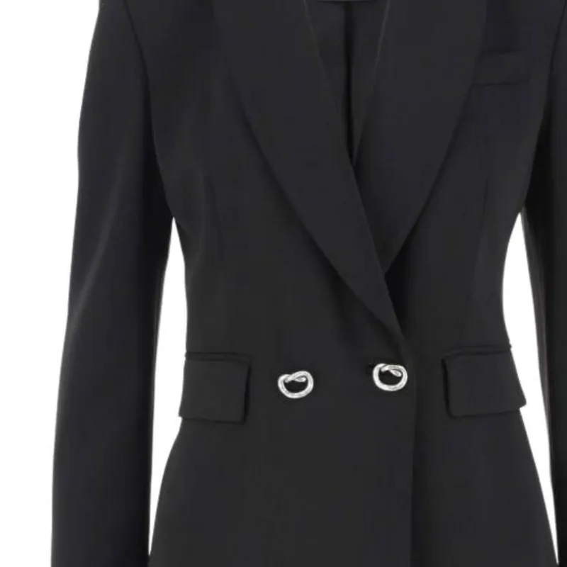 PINKO Double Breasted Cady Blazer-5