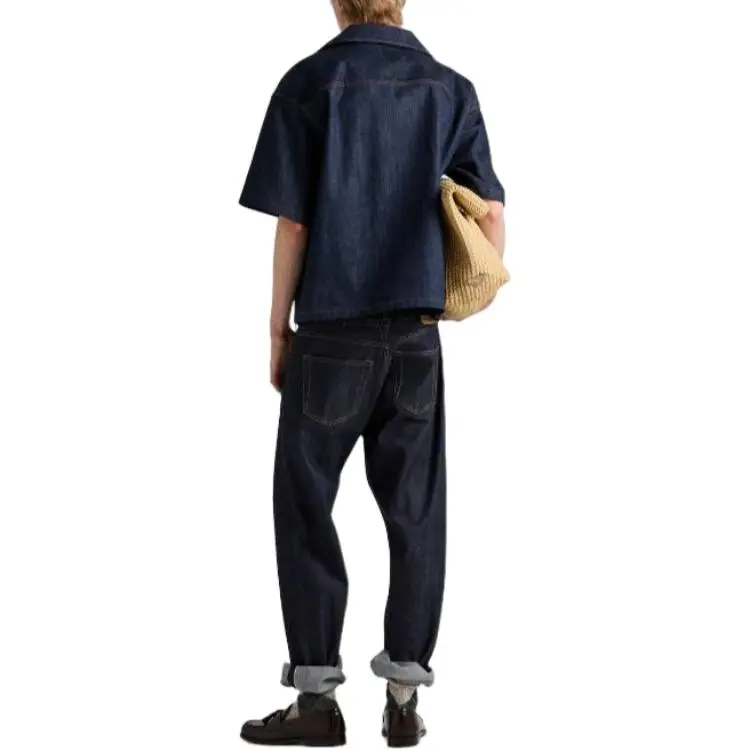 PRADA Shirts Men Navy-2