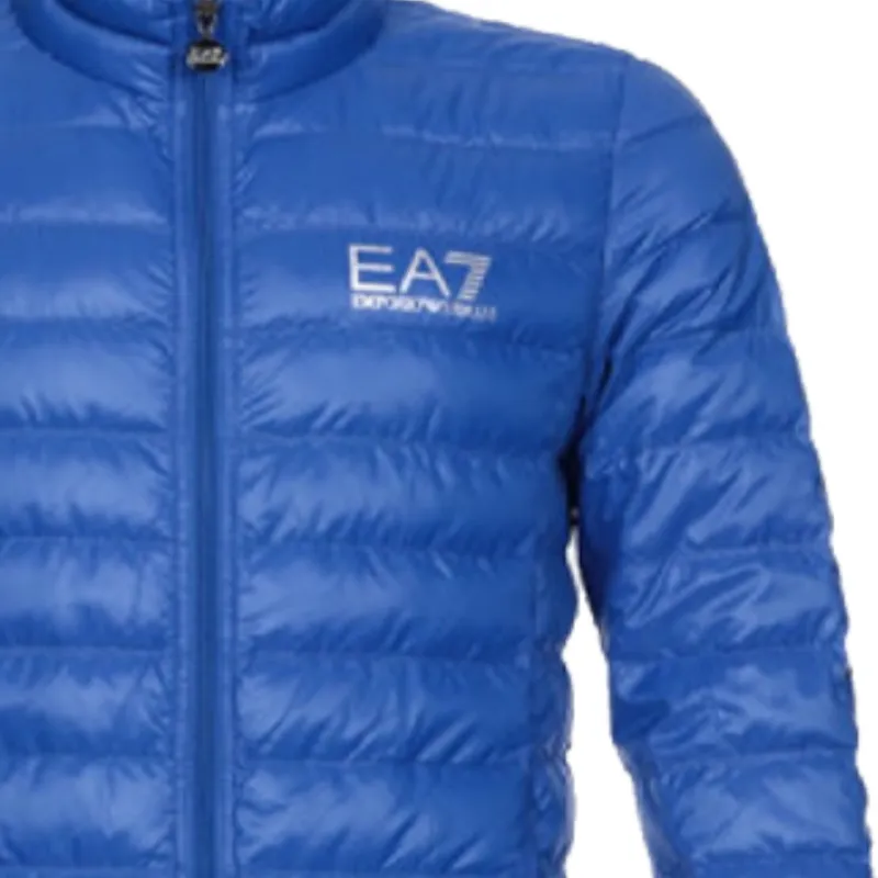 EMPORIO ARMANI Down Jacket Men's Royal Blue-5