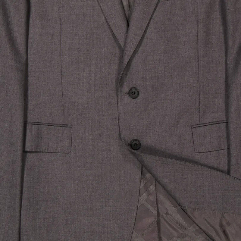 Burberry Business Suit Men's Medium Gray-2
