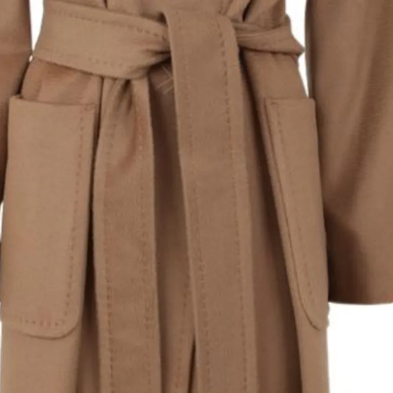 MaxMara Bernard Belted Mid-Length Coat-5