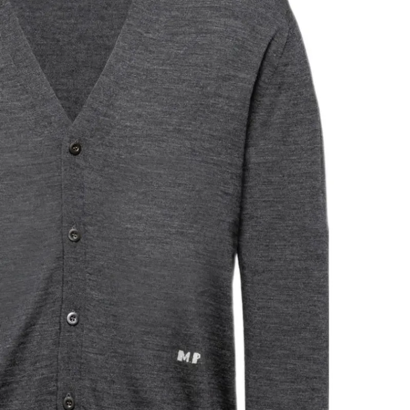 PRADA V neck Wool Cardigan-5