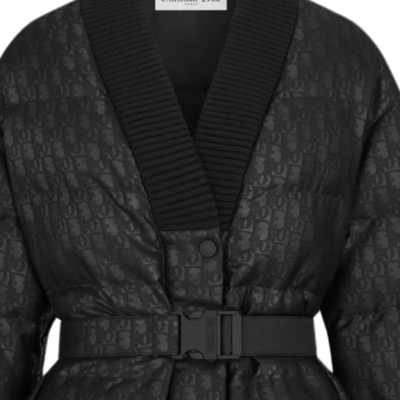 DIOR Dioralps Puffer Jacket Women's Black-3