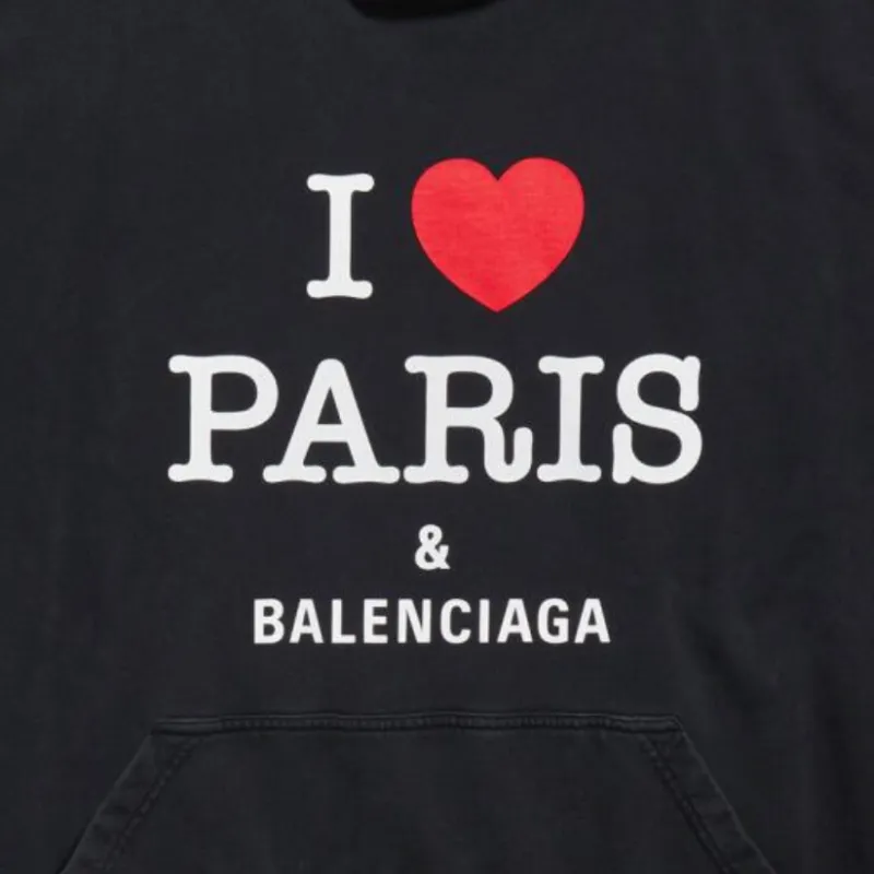 Balenciaga Logo Printed Hoodie-6