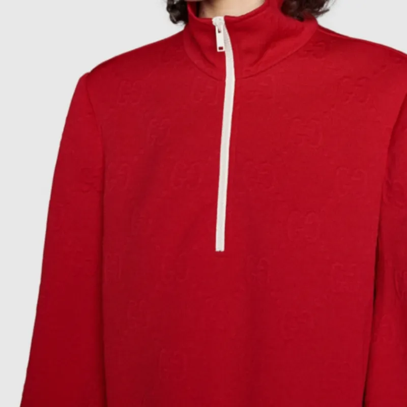 GUCCI Long-Sleeved Dresses Women's Red-2