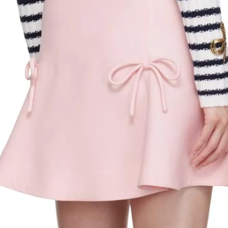Valentino Casual Short Skirts Women's Pink-2