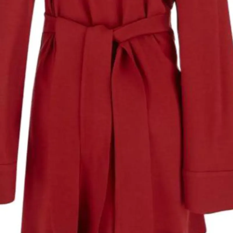 Blumarine Long-Sleeved Dresses Women's Red-5