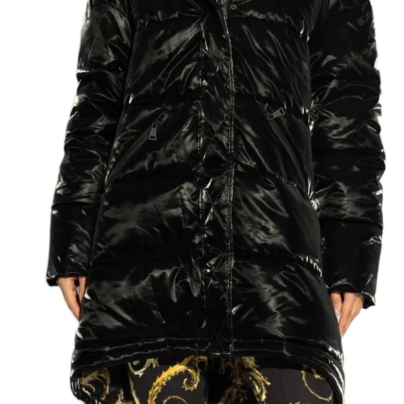 VERSACE JEANS COUTURE FW24 Puffer Jacket Women's Black-3