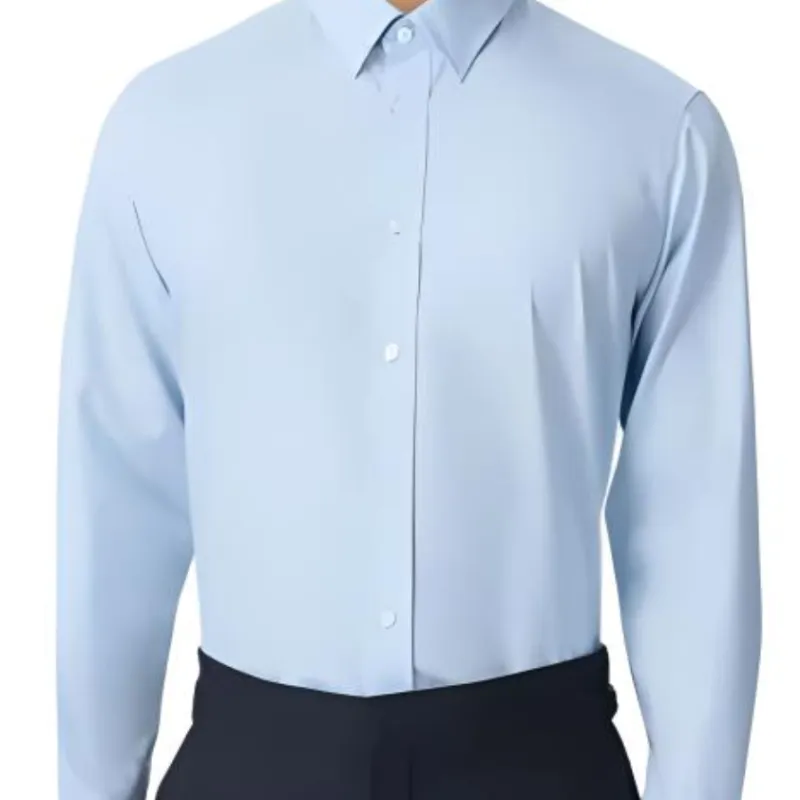 Burberry Shirt Men's Light Blue-5