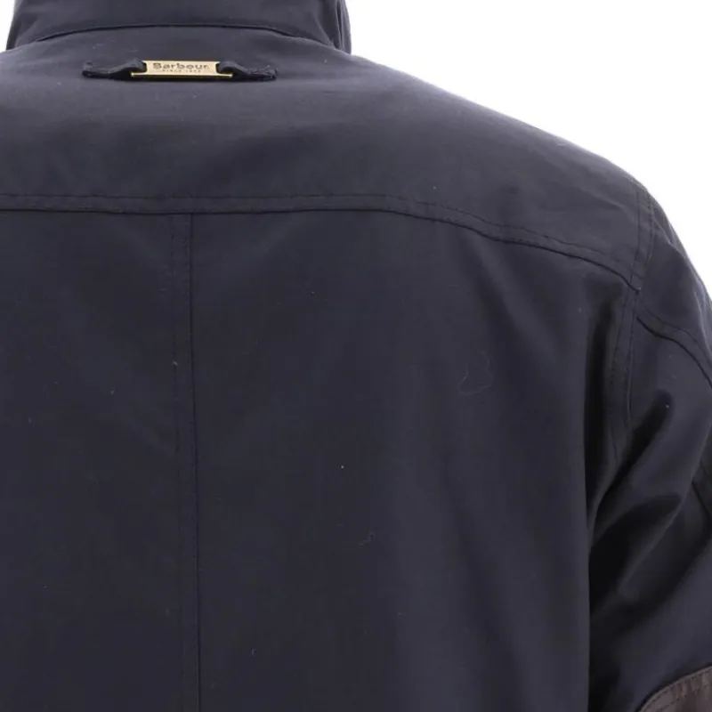 BARBOUR High Neck Button Up Jacket-5