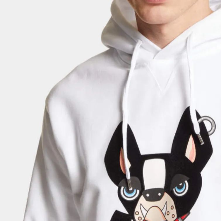 DSQUARED 2 Logo print Cotton Hoodie-2