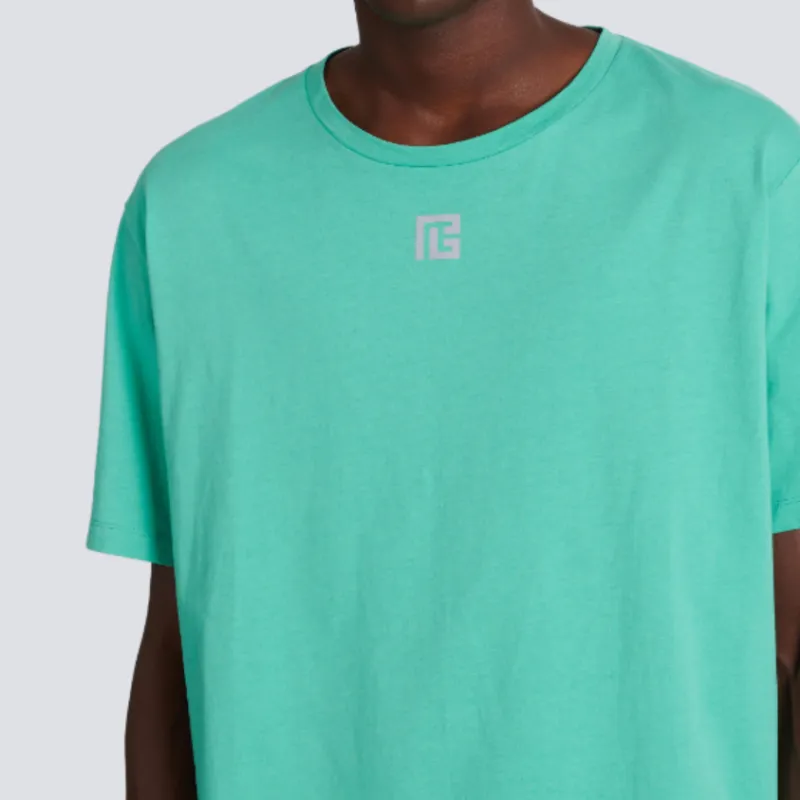 BALMAIN T-Shirts Men Mint Green-3