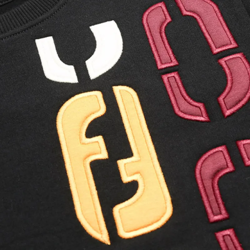 FENDI Sweatshirts Men Black-3