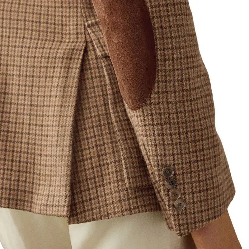 Ralph Lauren Purple Label Checked Single breasted Blazer-5