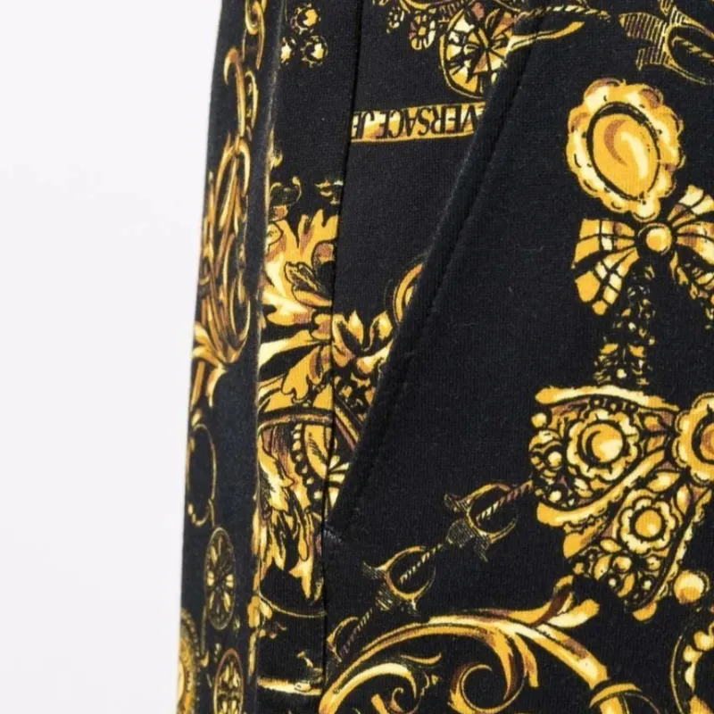 VERSACE JEANS COUTURE FW21 Casual Shorts Men's Black-5