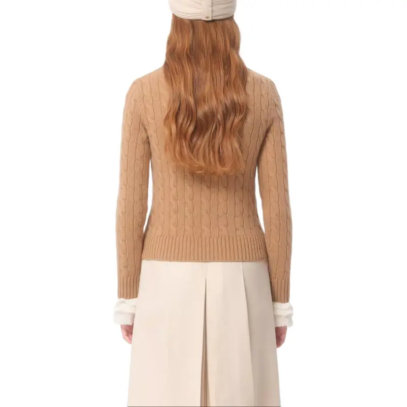Valentino Sweater Women's Camel-3