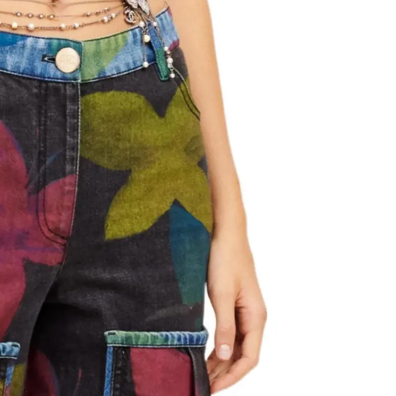 CHANEL Jeans Women's Multicolor-4