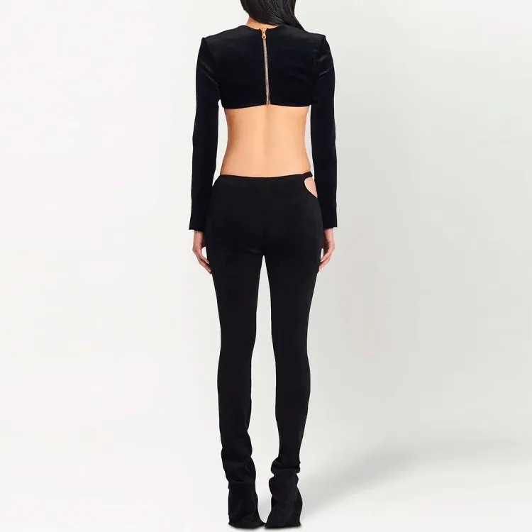 BALMAIN Leggings Women's Black-3
