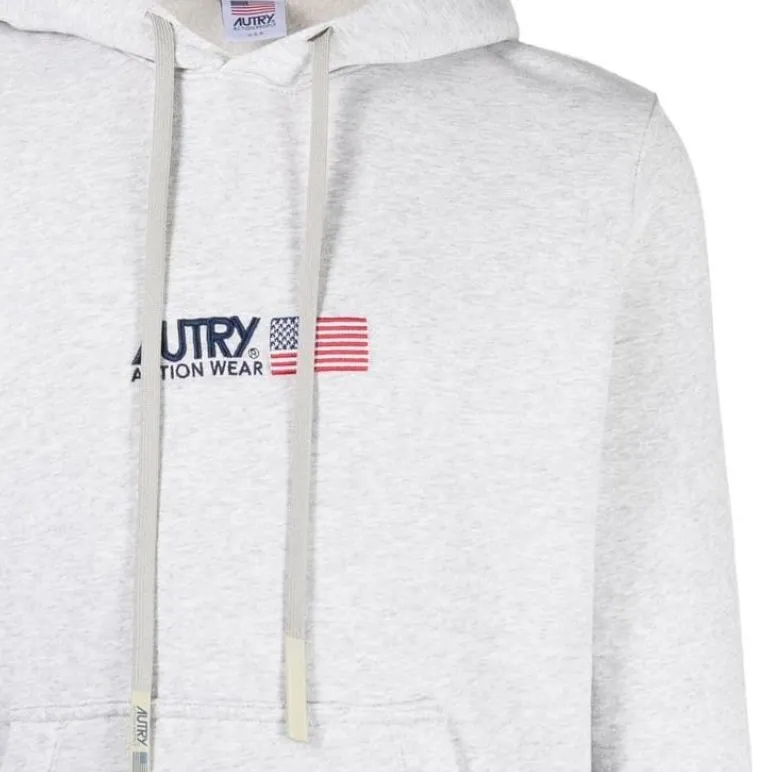 AUTRY Sweatshirts Men Gray-4
