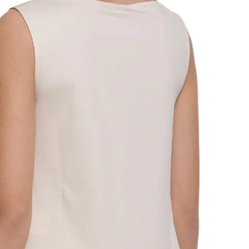 WEEKEND MaxMara Tank Top Women's Ecru-4