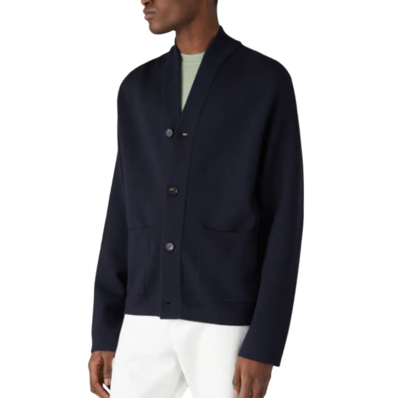 Loro Piana Wish Empire Jacket Jackets & Coats Men's Marine Blue-3