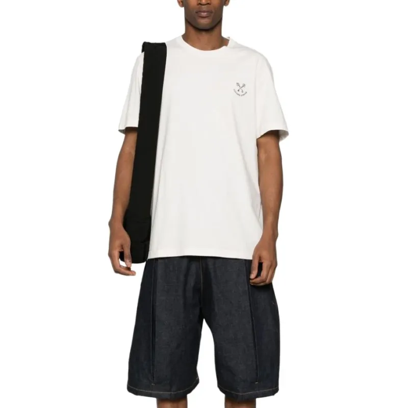 Golden Goose Deluxe Brand Logo Printed Crewneck T Shirt-3