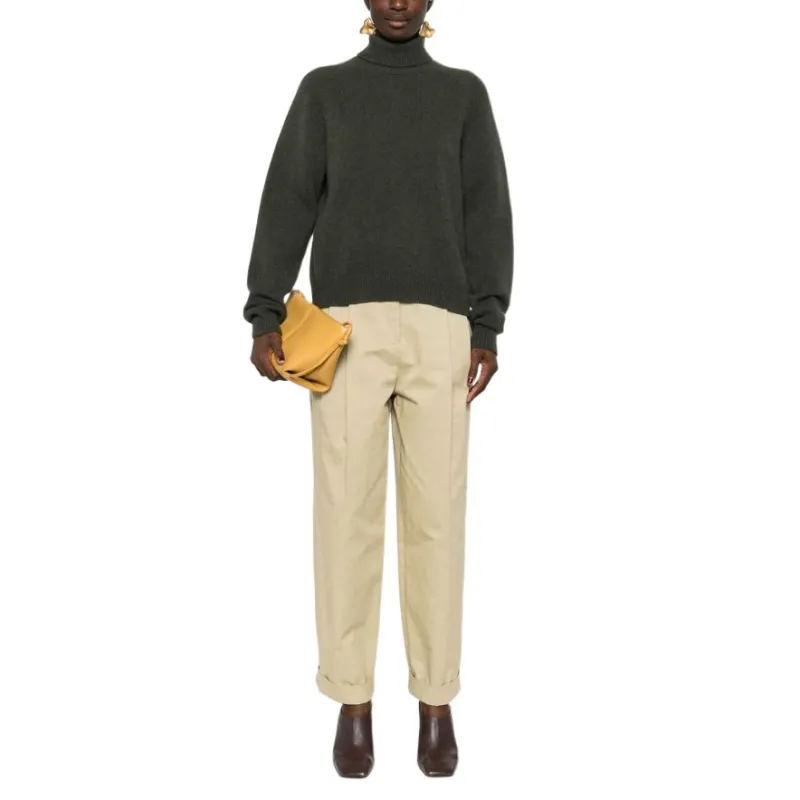 FENDI Turtleneck Long Sleeved Knitted Jumper-2