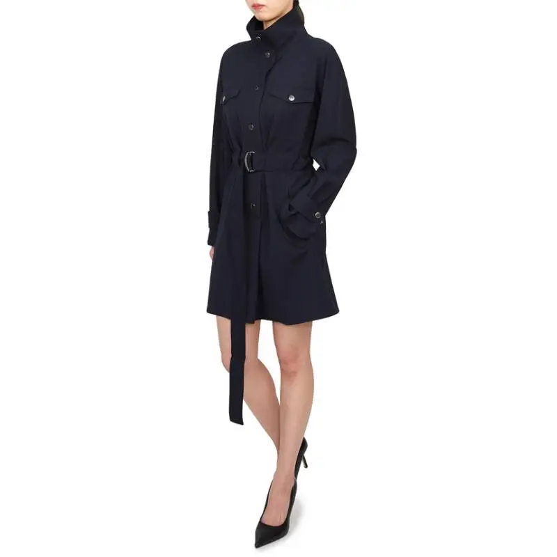 MaxMara Long Sleeved Dresses Women's Blue-3