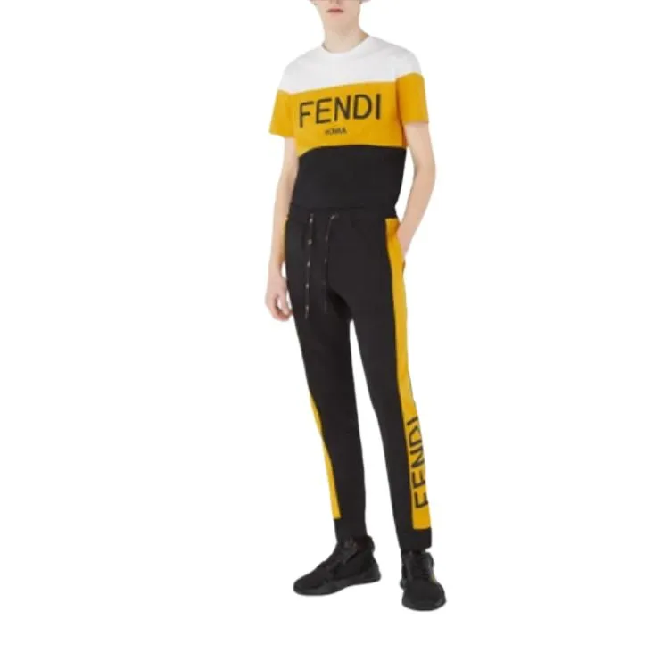 FENDI T-Shirts Men Multicolor-2
