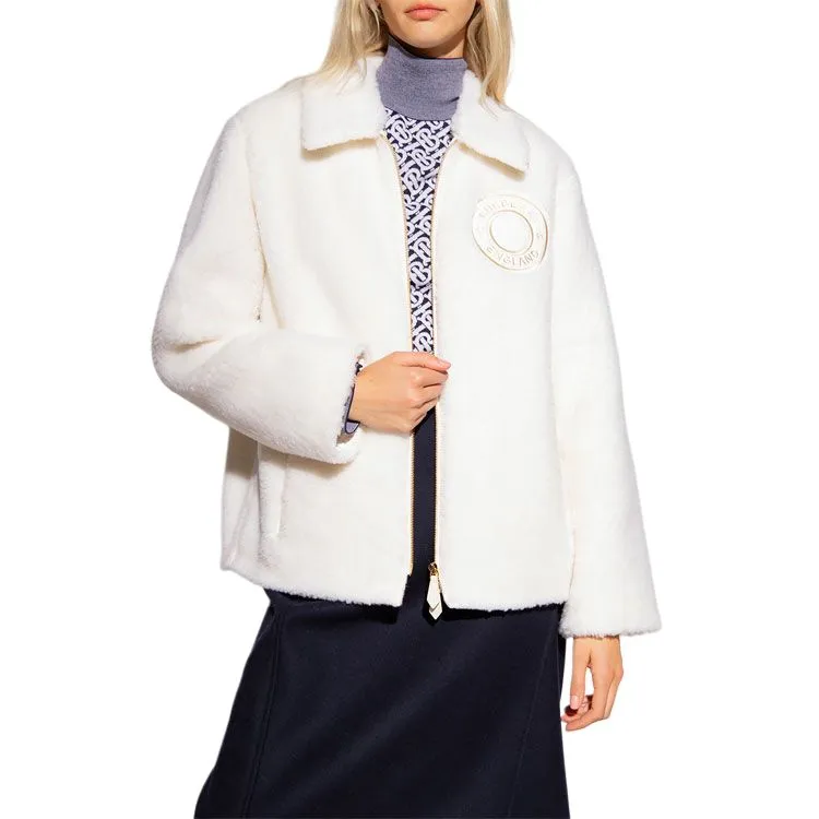 Burberry Jackets & Coats Women's White-2
