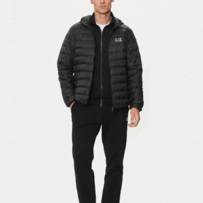 EMPORIO ARMANI Logo print Padded Jacket-2