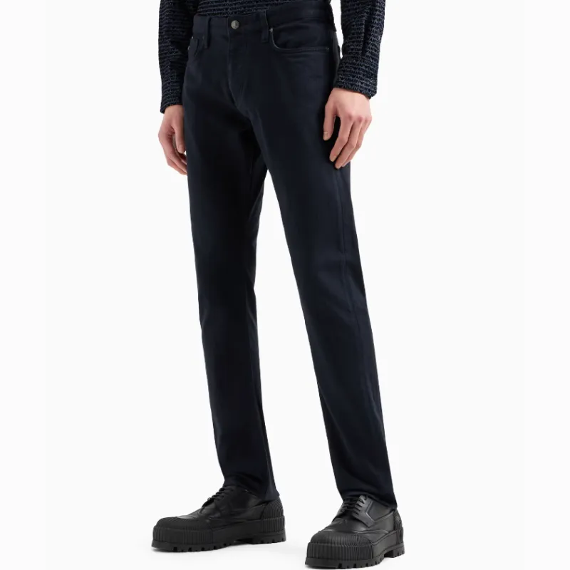 EMPORIO ARMANI SS24 Jeans Men's Dark Blue-1