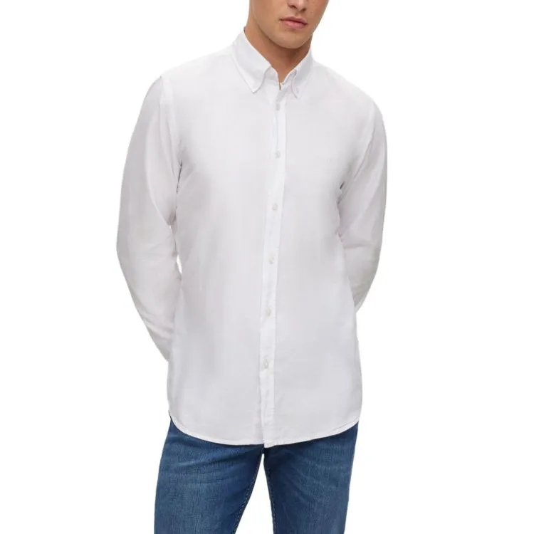 HUGO BOSS SS23 Shirt Men's White-3