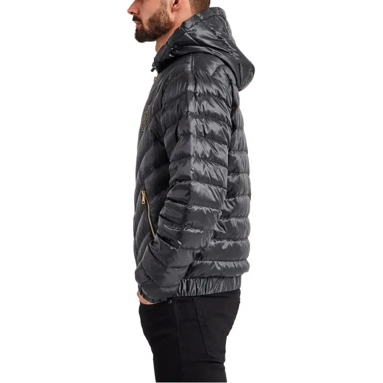 VERSACE JEANS COUTURE Down Jackets Men Black-5