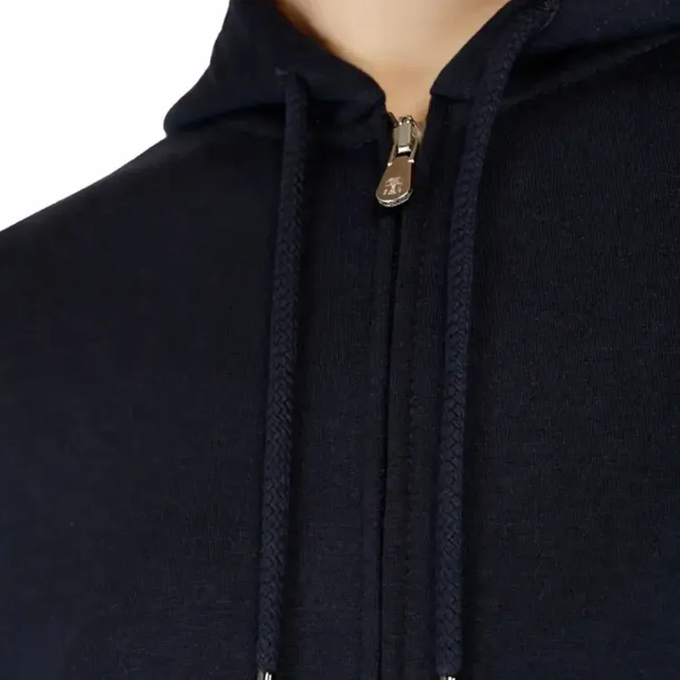 Brunello Cucinelli Zip Up Drawstring Hoodie-4