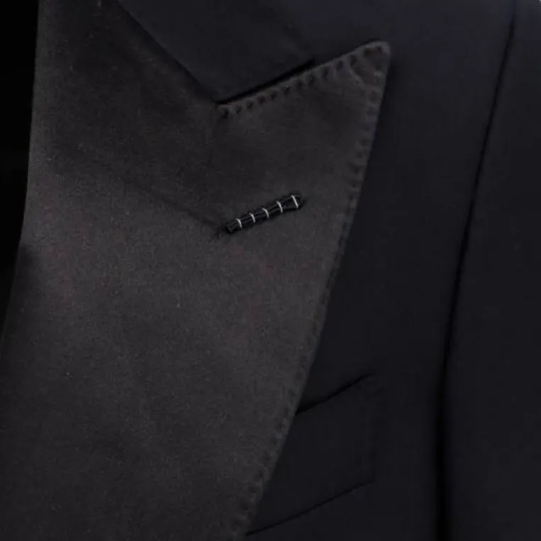 TOM FORD Satin Trim Tuxedo Suit-3