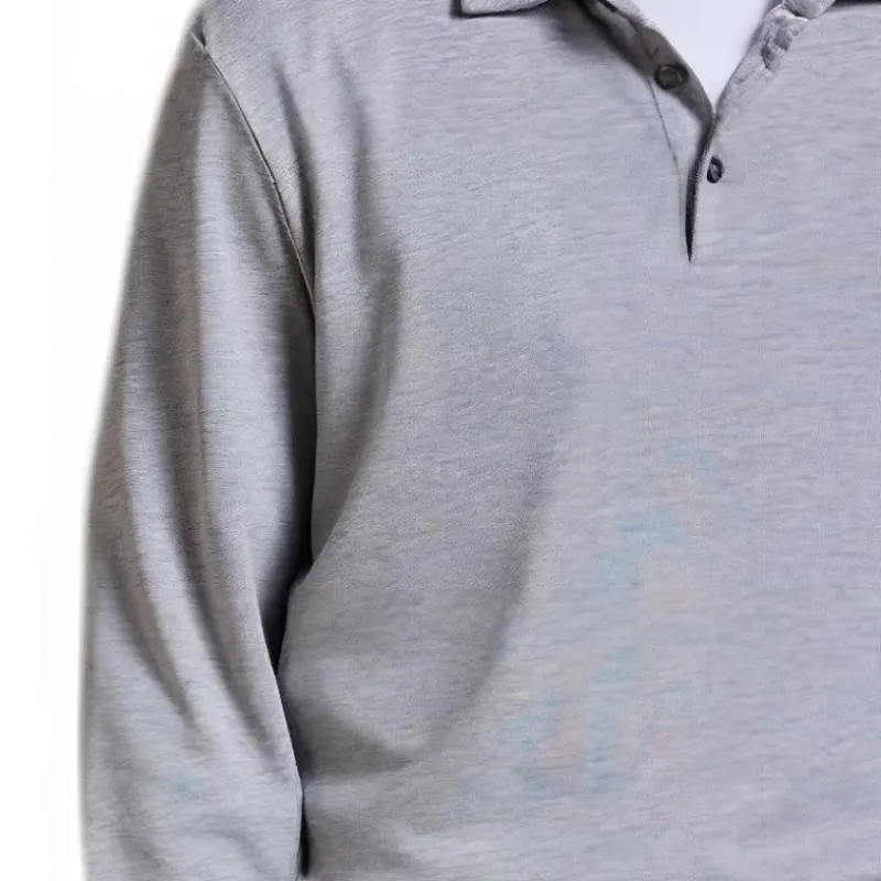 HUGO BOSS FW24 Polo Shirt Men's Gray-4