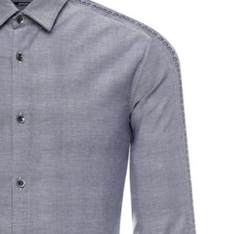 HUGO BOSS Polo Shirts Men Uniform Blue-3