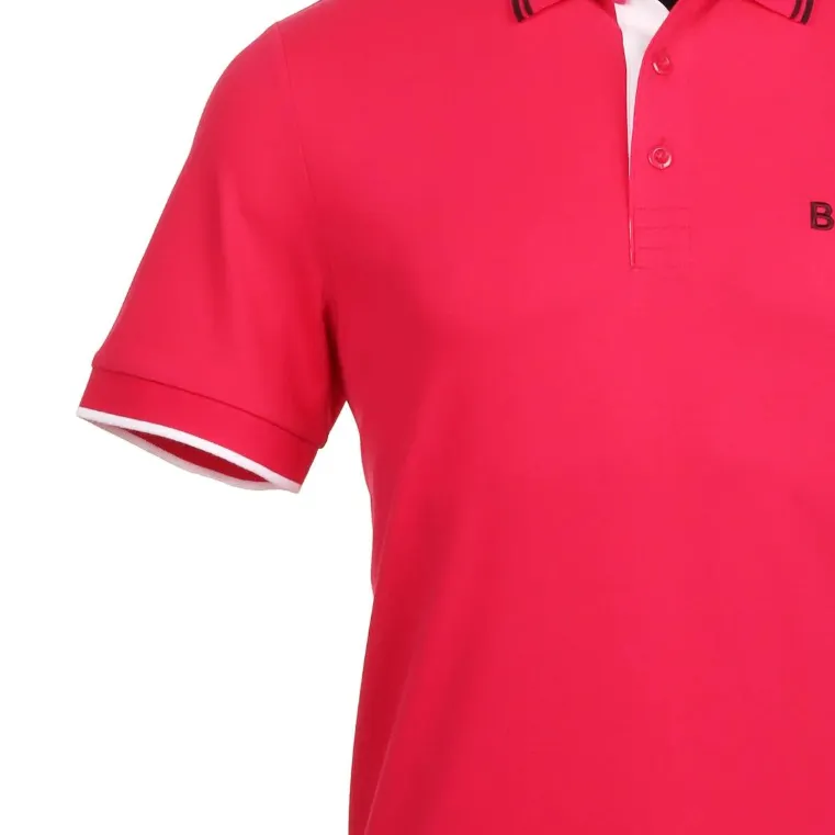 HUGO BOSS Polo Shirt Men's Rose Red-3