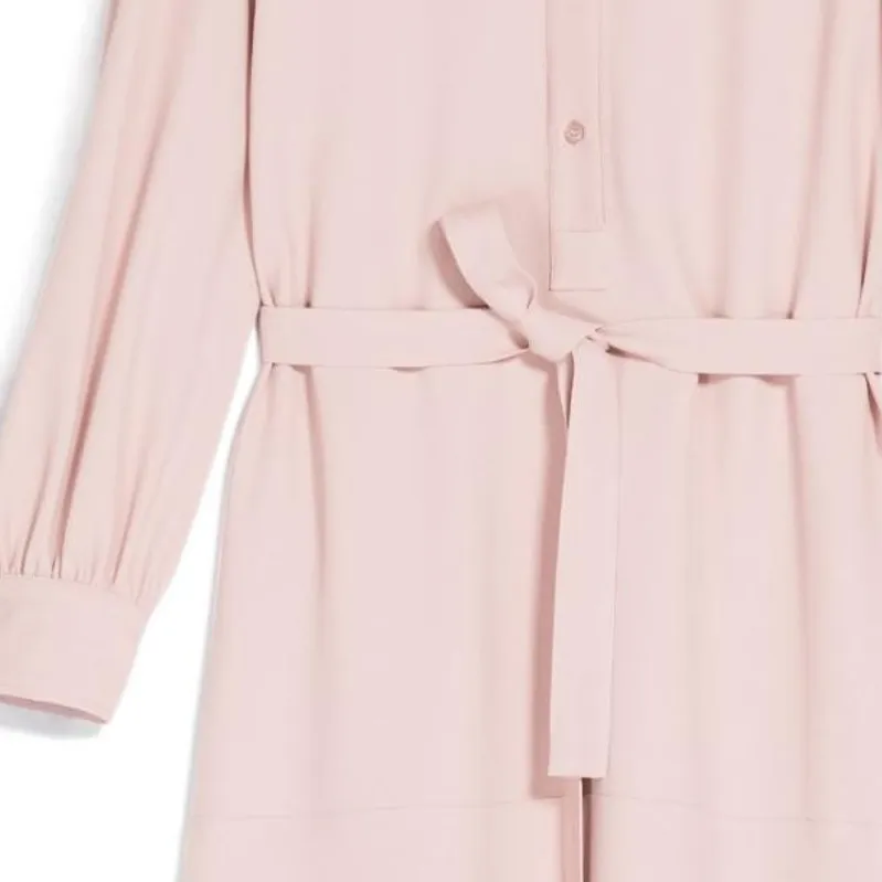 WEEKEND MaxMara Long Sleeved Dress Women's Pink-4